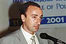 Hrair Tovmasyan from GTZ takes the floor